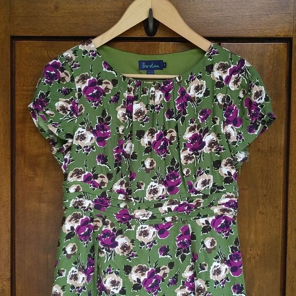 BODEN FLORAL DRESS, UK14R US 10R - Picture 3 of 14